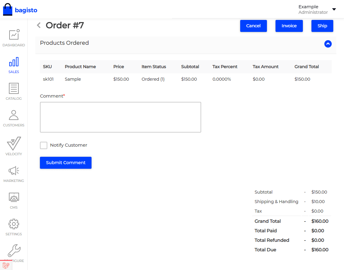 Laravel eCommerce Admin Order Creation Slider Image 10