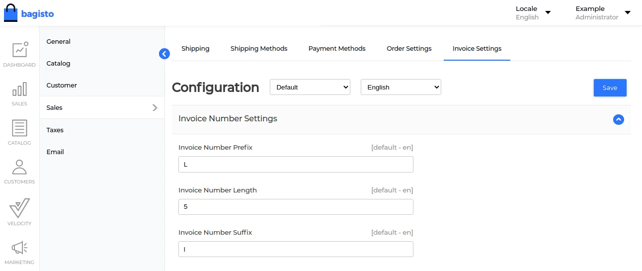 bagisto-laravel-eCommerce-invoice-prefix-and-sufix