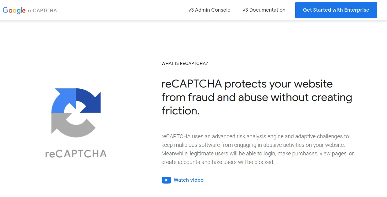 laravel-eCommerce-bagisto-google-captcha