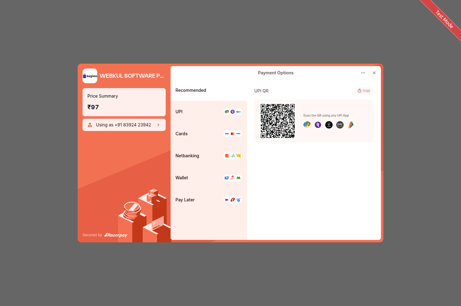 Laravel eCommerce Razorpay Payment Gateway Slider Image 5