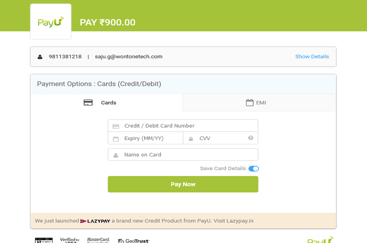 Bagisto Payu Payment Gateway Slider Image 3