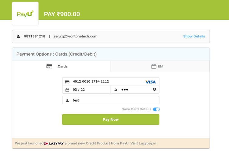 Bagisto Payu Payment Gateway Slider Image 4