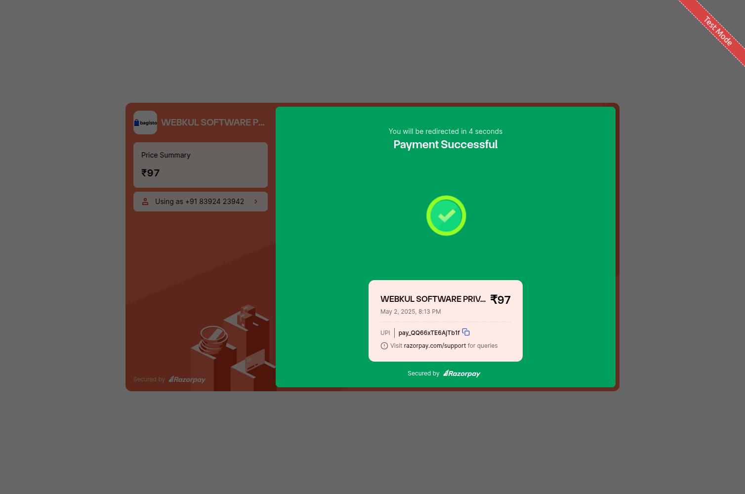 Laravel eCommerce Razorpay Payment Gateway Slider Image 7