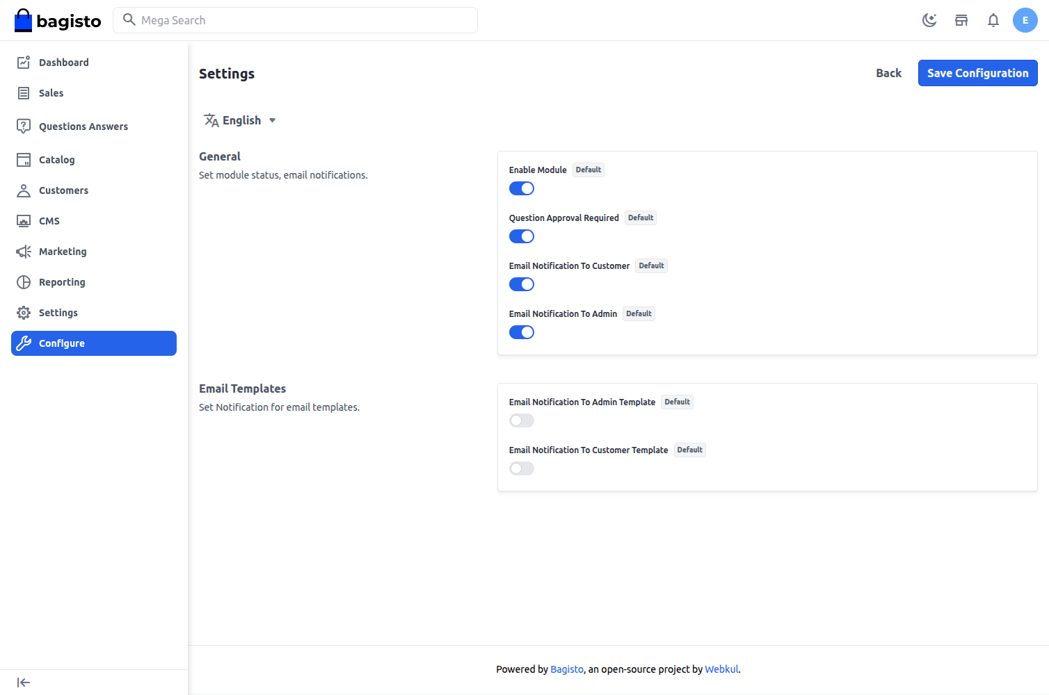 Laravel eCommerce Product Questions And Answers Module Slider Image 1