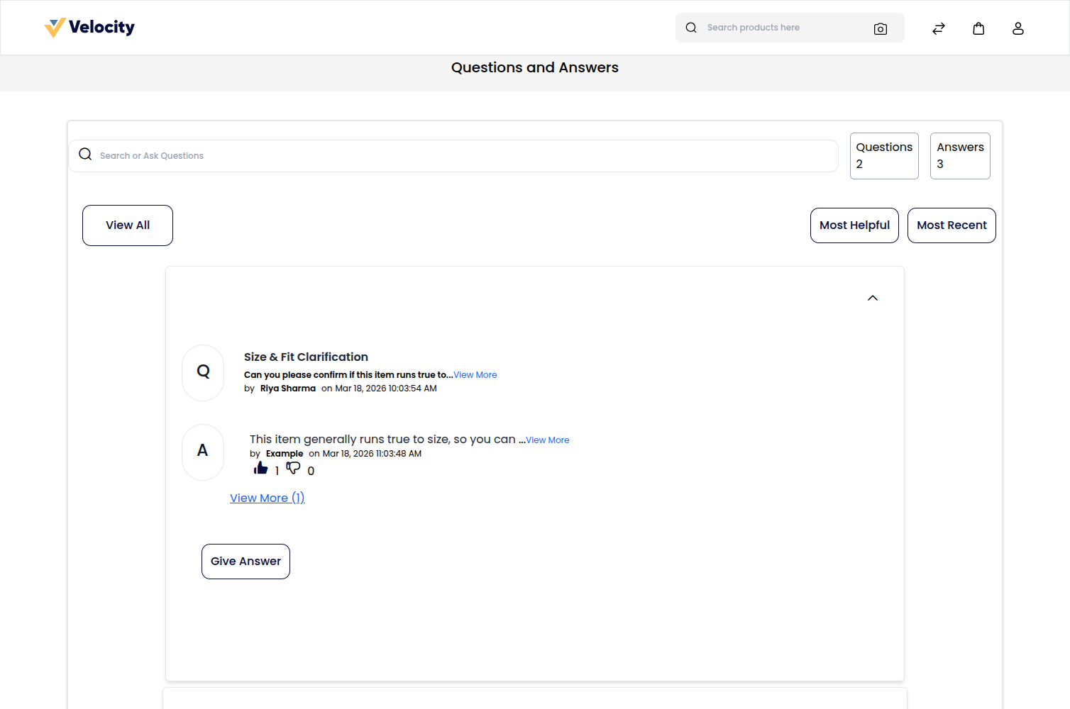Laravel eCommerce Product Questions And Answers Module Slider Image 2