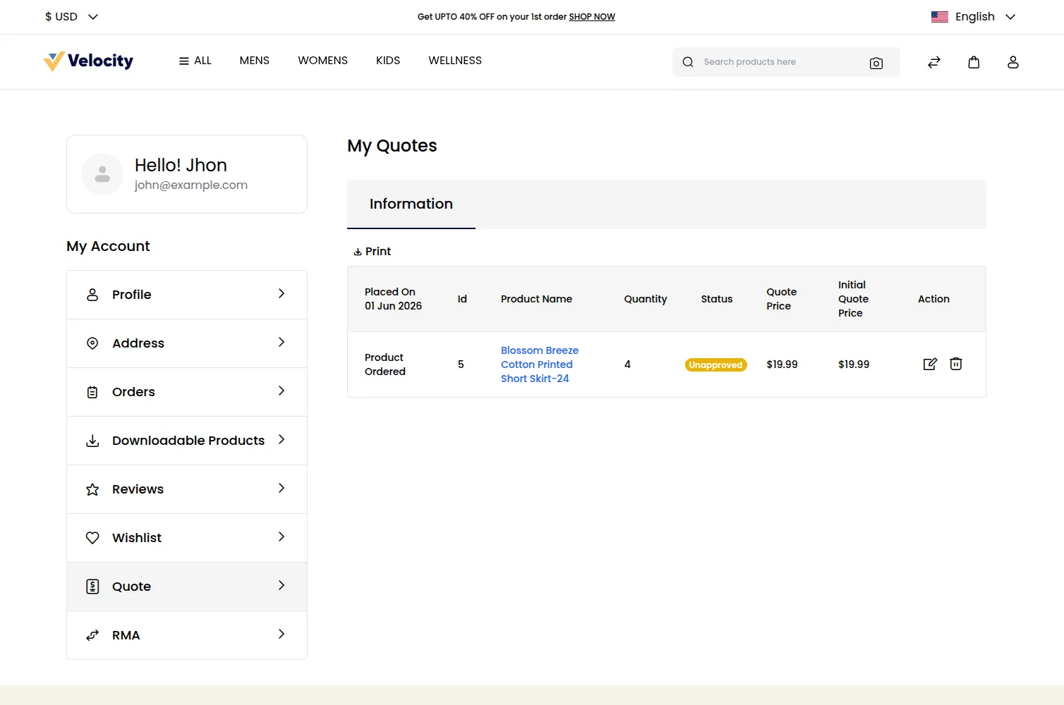 Laravel eCommerce Quote System Slider Image 12