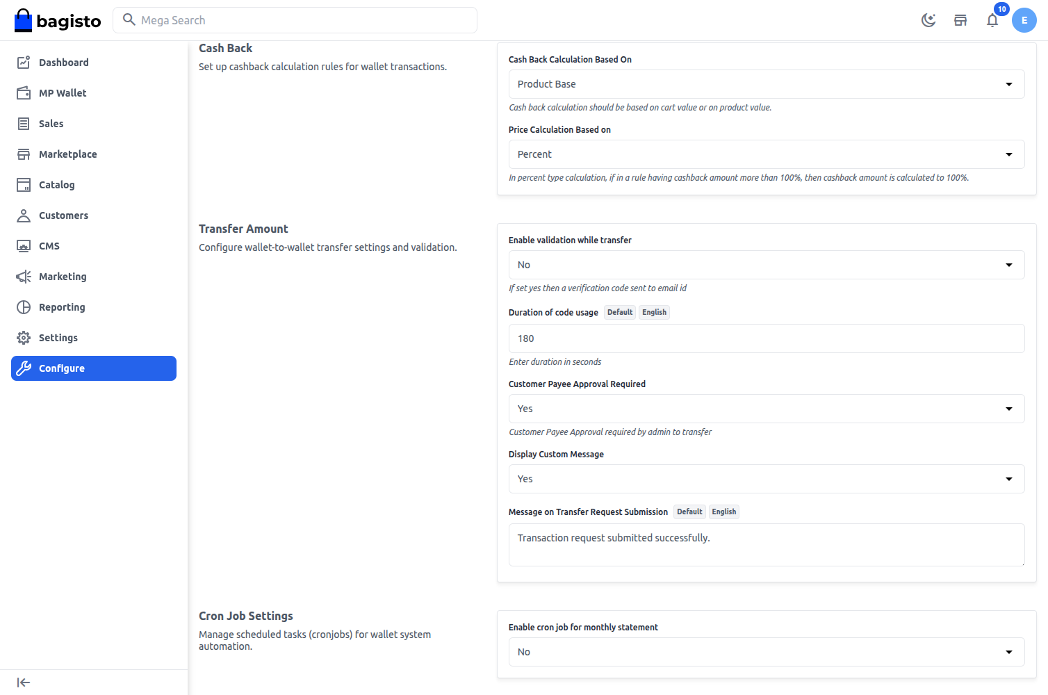 Laravel Multi Vendor Wallet System Slider Image 2