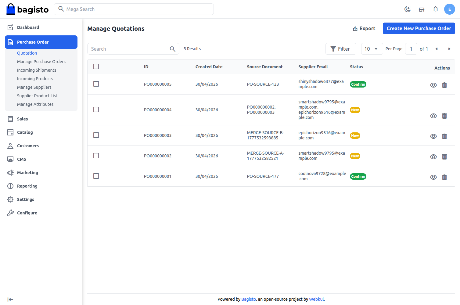 Laravel Purchase Order Management Slider Image 7