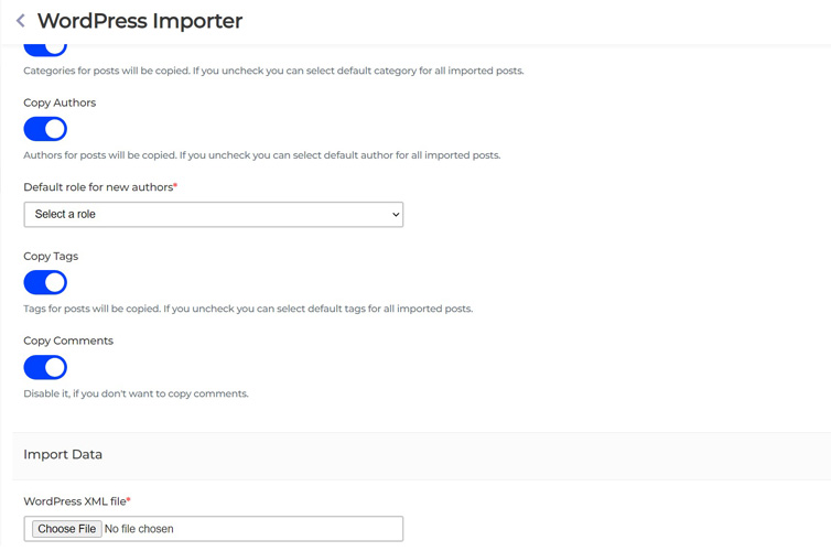 WordPress Post Import Extension For Bagisto eCommerce Slider Image 2