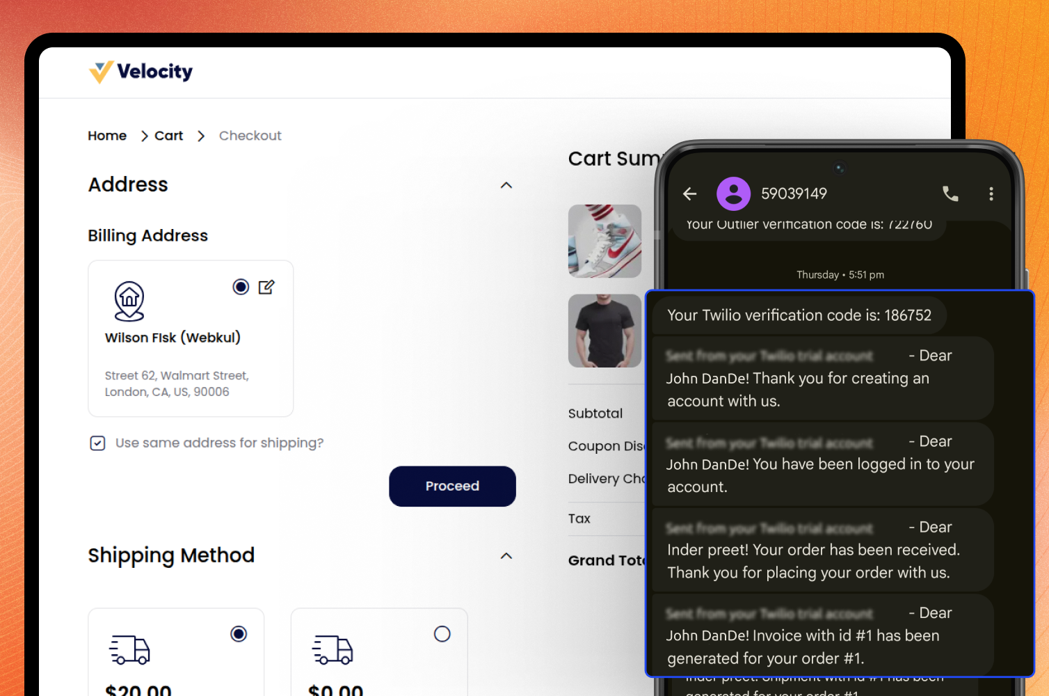 Laravel eCommerce Saas Sms Notification Module Slider Image 4
