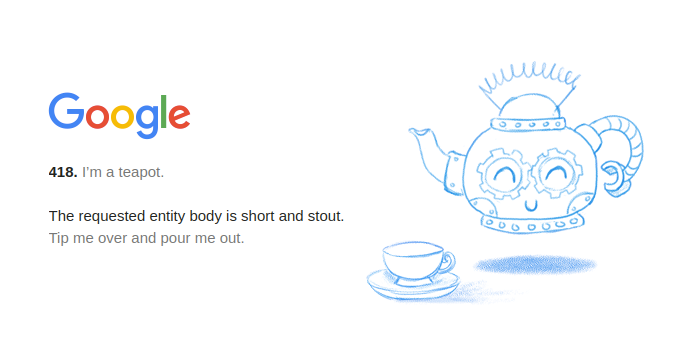 Google Teapot