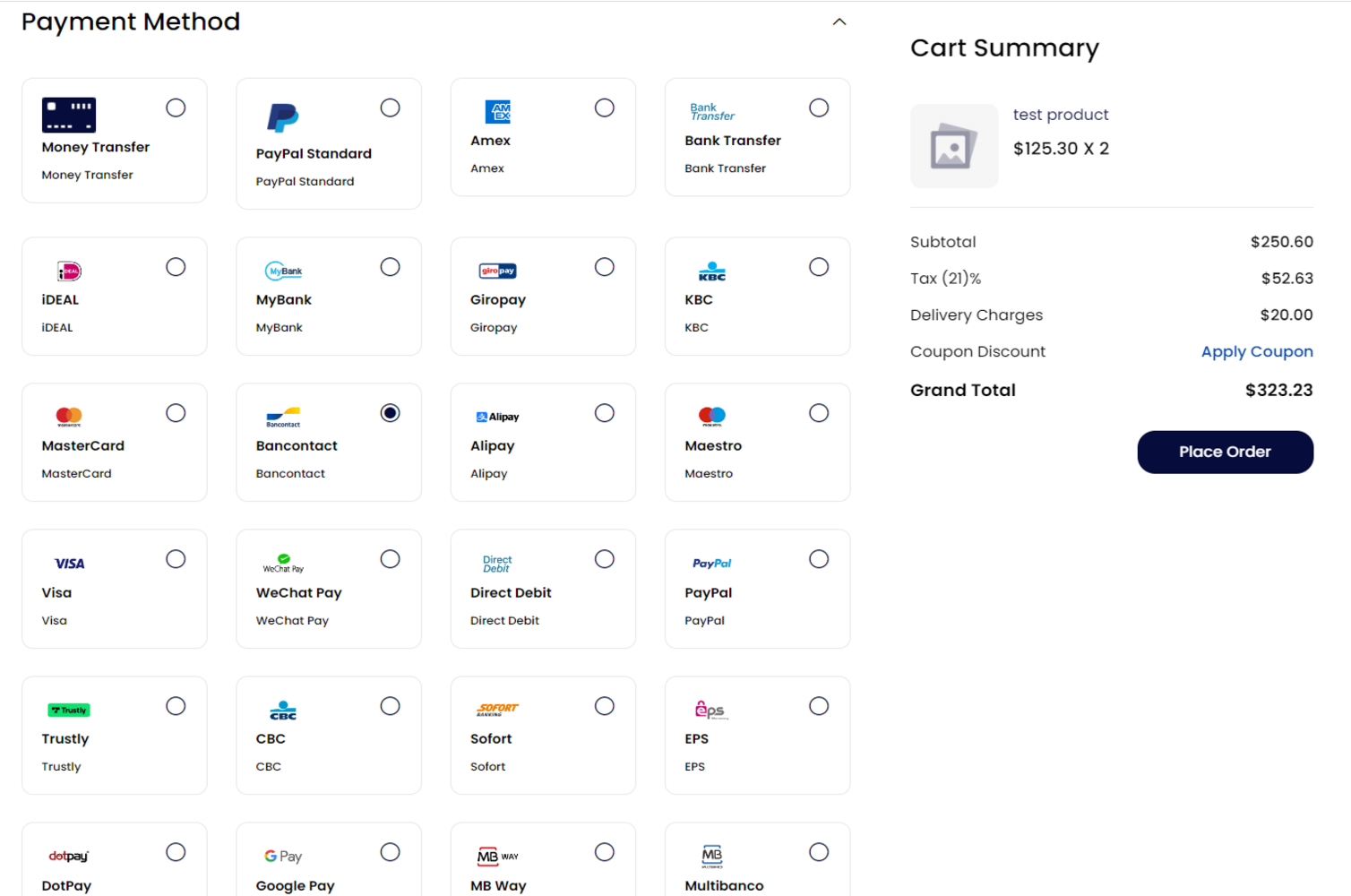Laravel Ecommerce MultiSafepay Payment Gateway Slider Image 1