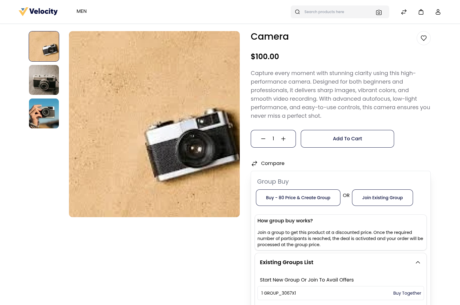 Laravel eCommerce Group Buy Slider Image 5