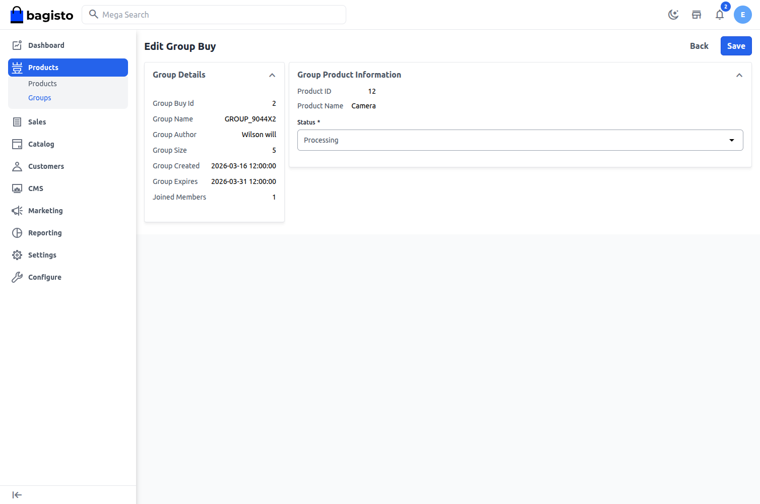 Laravel eCommerce Group Buy Slider Image 7