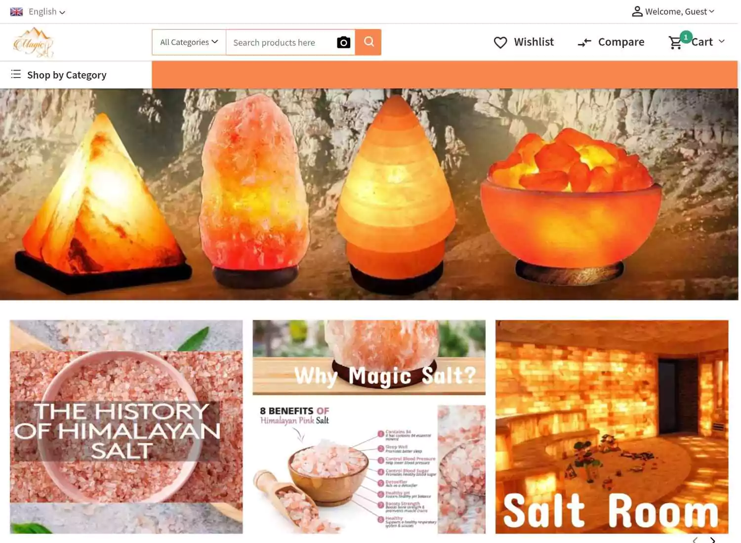 UK Salt Lamp - magic salt