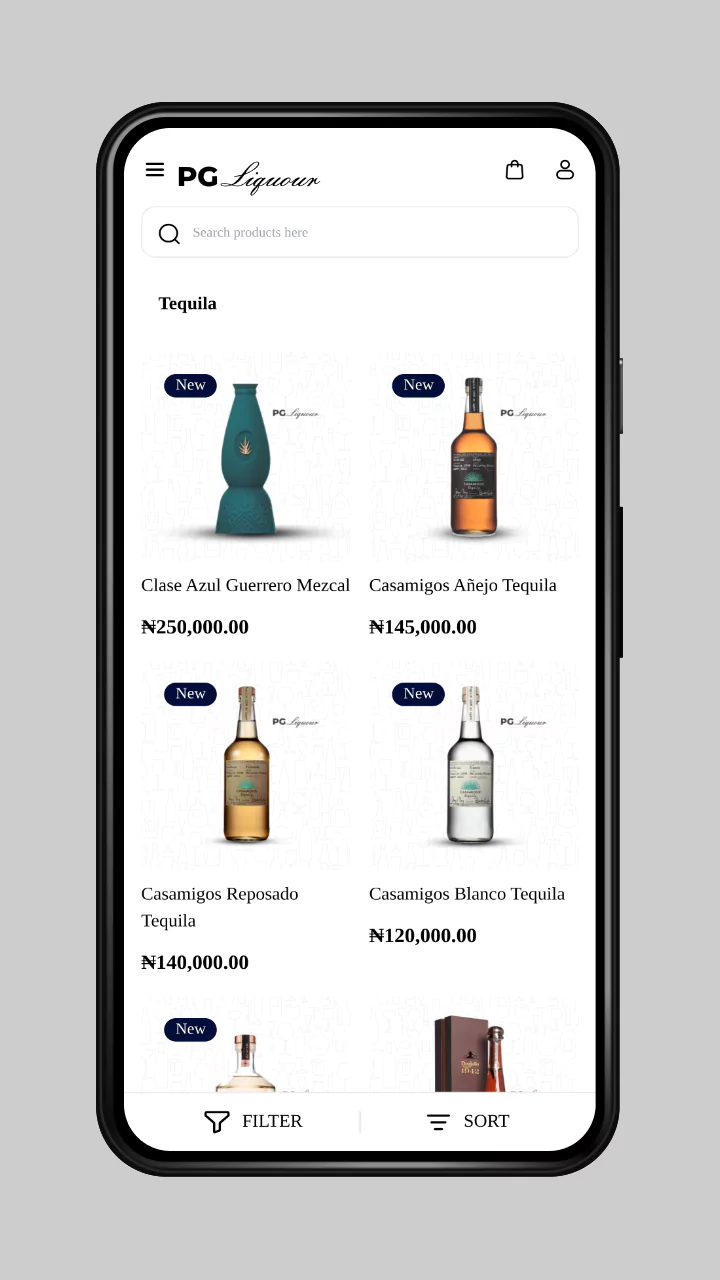 PG Liquor Mobile Compatibility