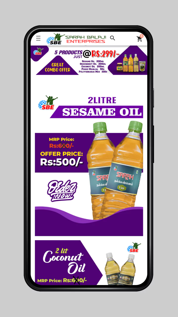 Indian Edible Oil Supplier