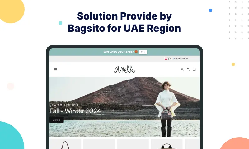 Solution provided by bagisto for UAE region 