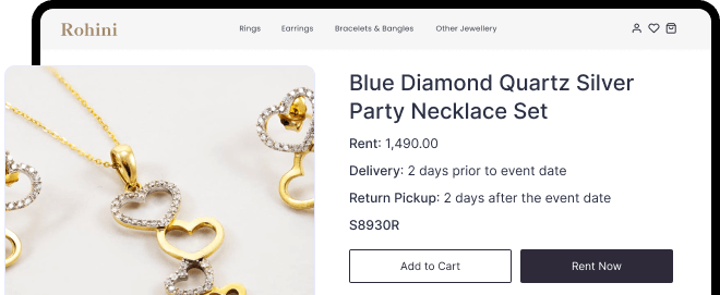 Jewellery Rental and Subscription Service