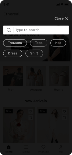 Fashion Commerce Search