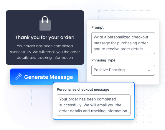 Custom Checkout Messages