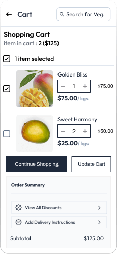 quick commerce cart