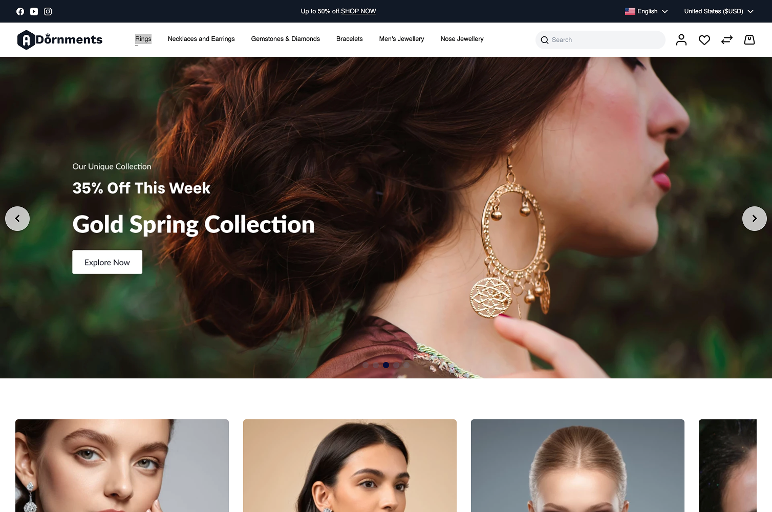 Jewellery Commerce Slider Image 6