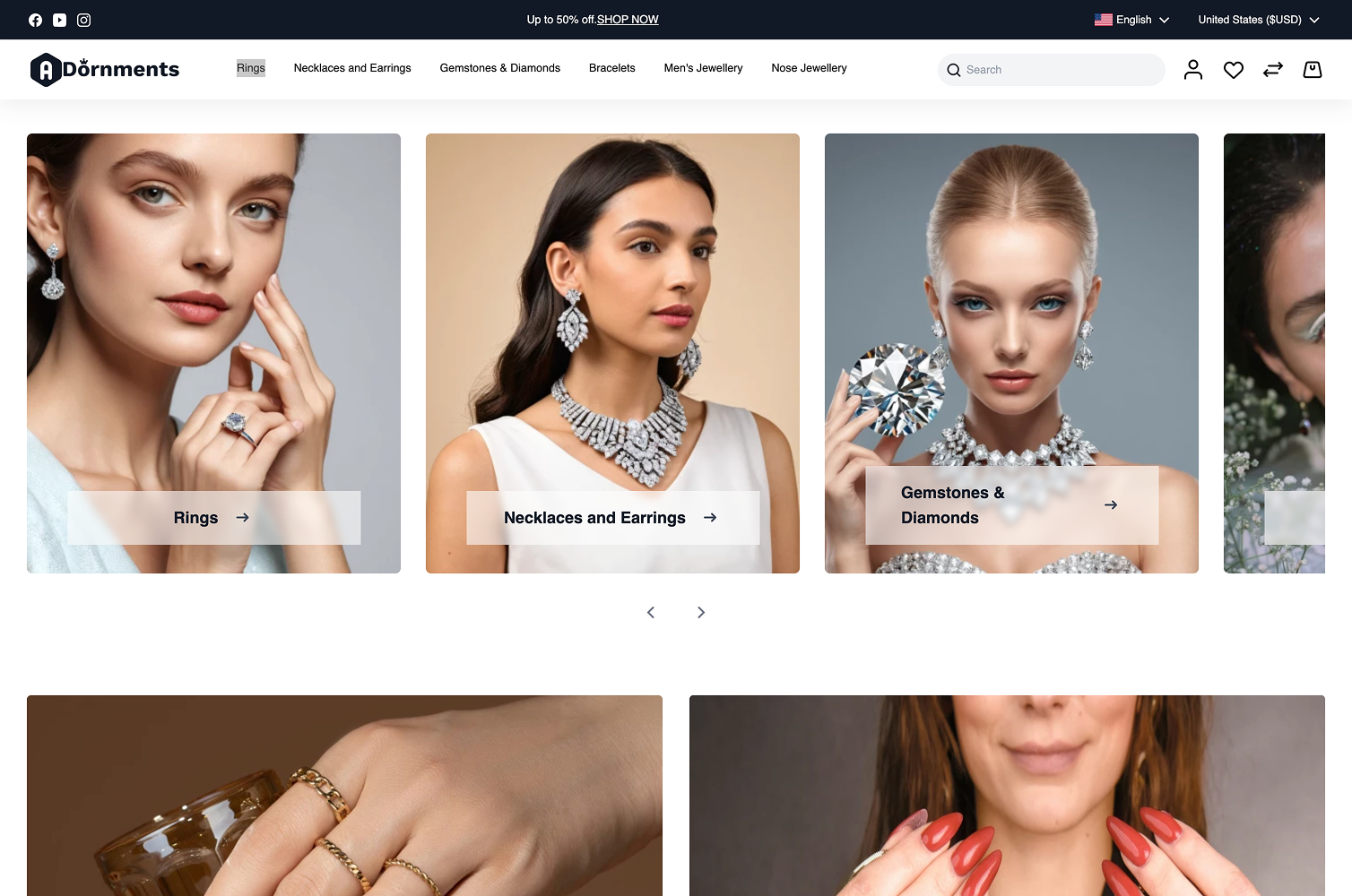 Jewellery Commerce Slider Image 7