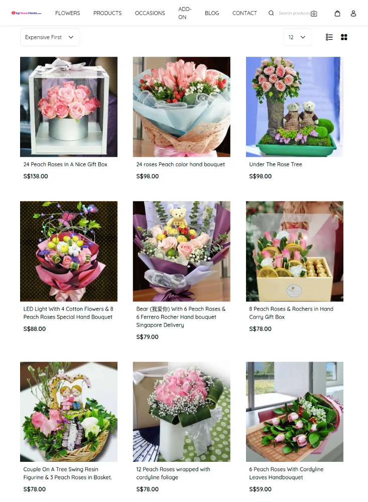 sg-flower-florist-case-study-products