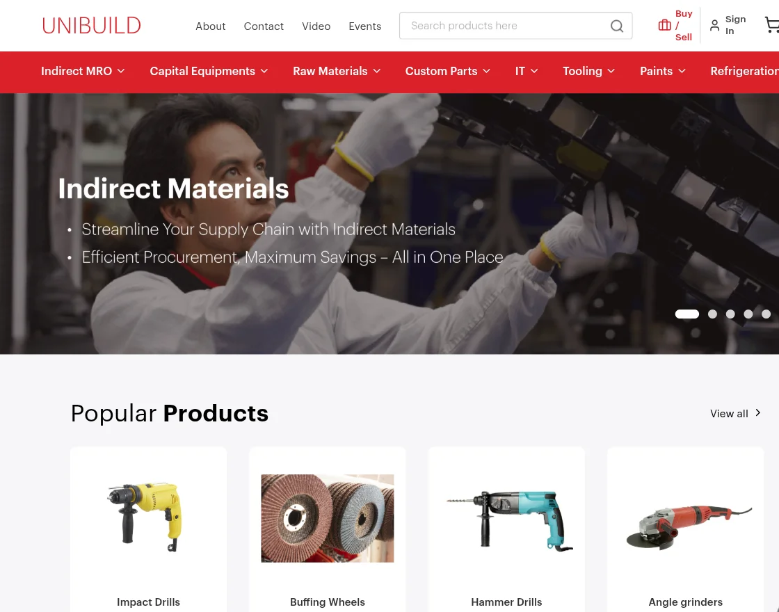 unibuild-homepage 