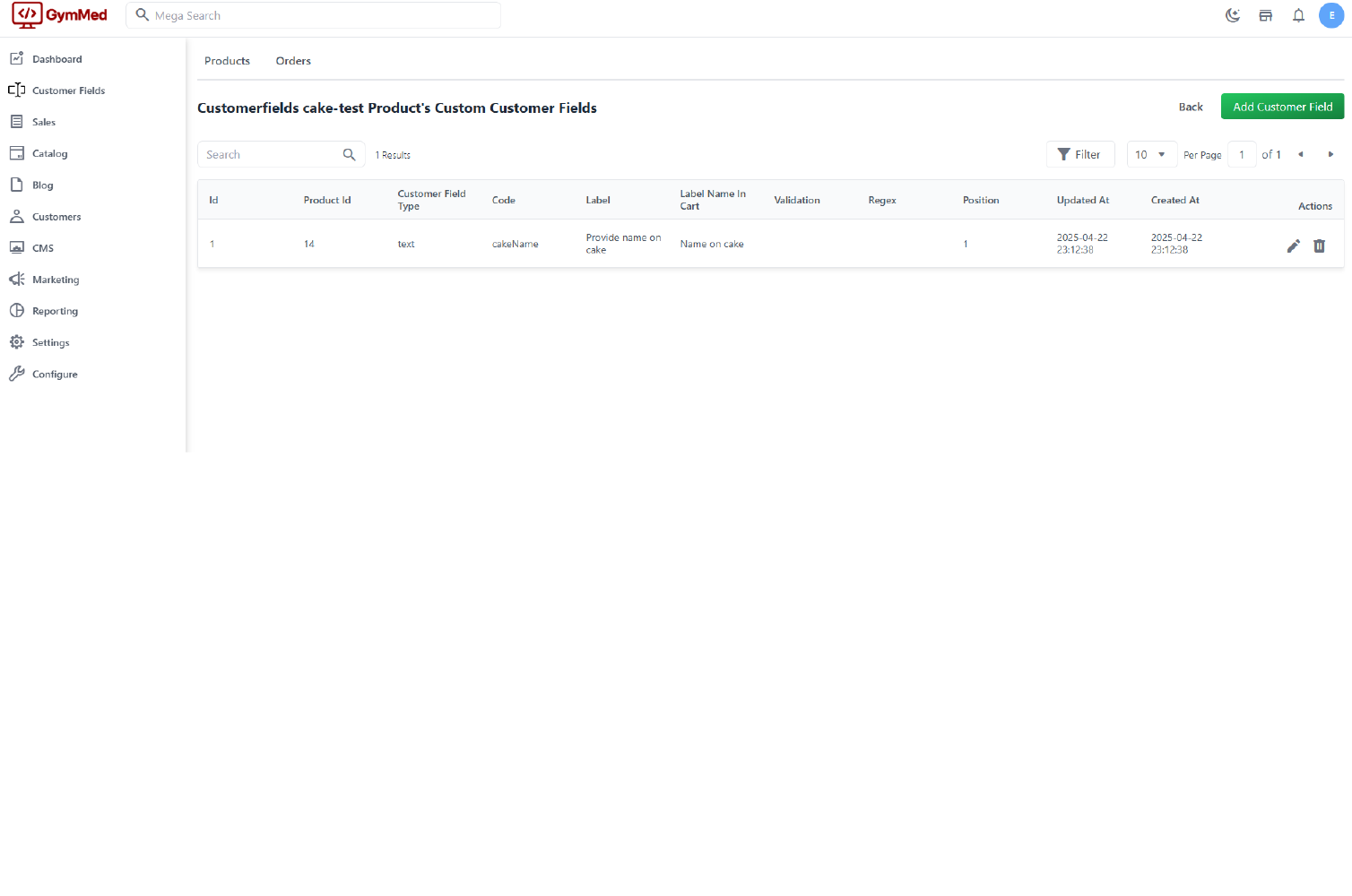 Product Custom Fields for Customers Slider Image 2