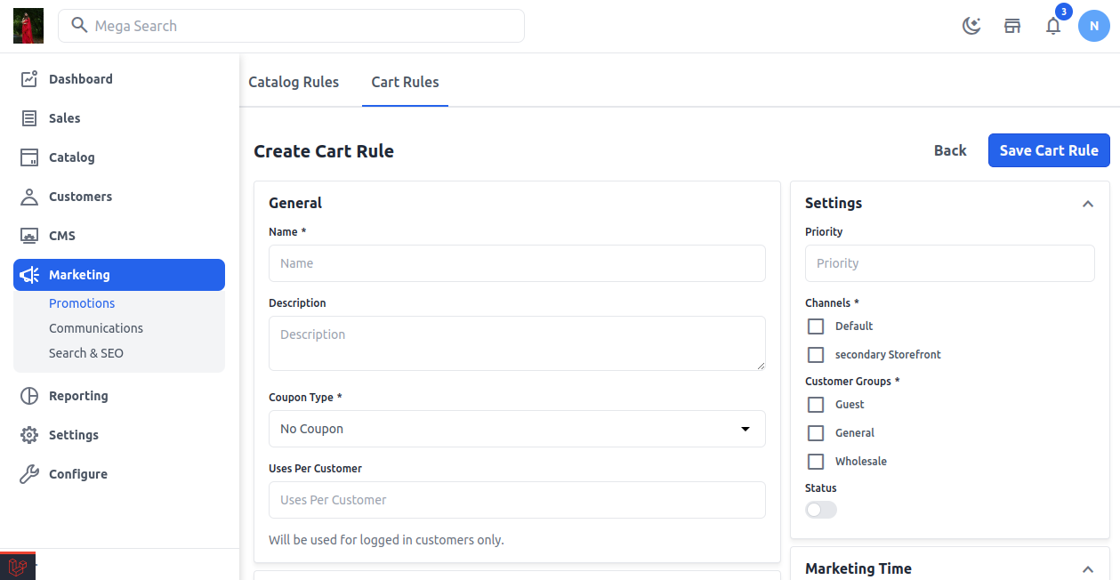 How to create promotions in Bagisto