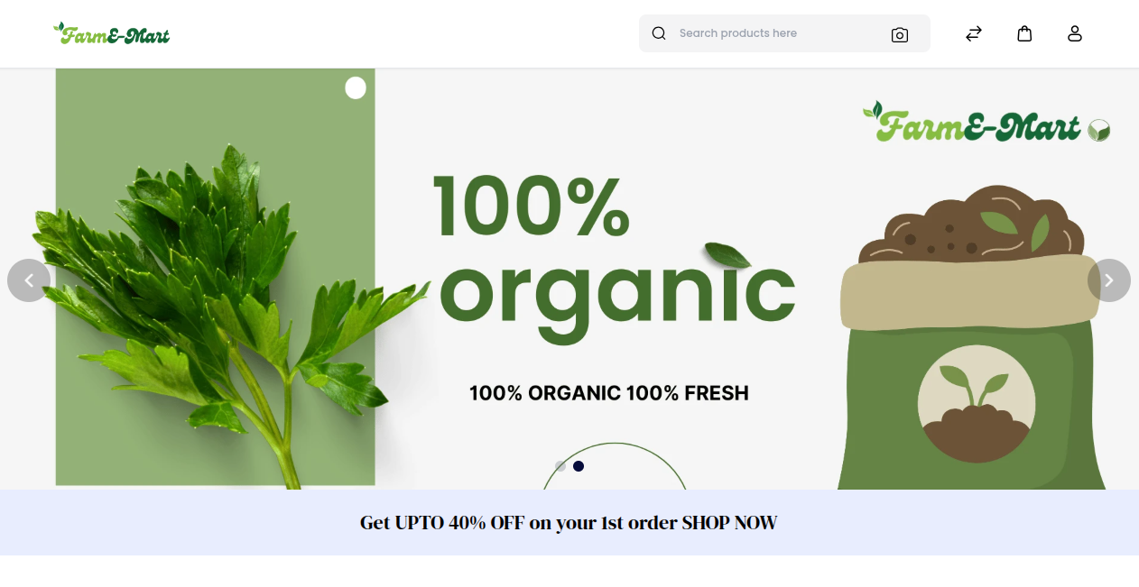 Farmemart – Online store for fresh fruits and vegetables delivery across India