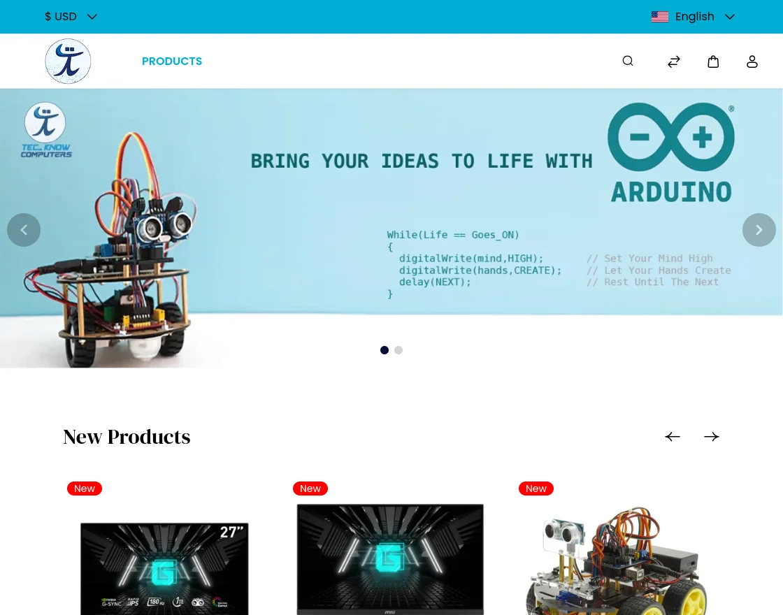 tecknow-store-case-study-homepage