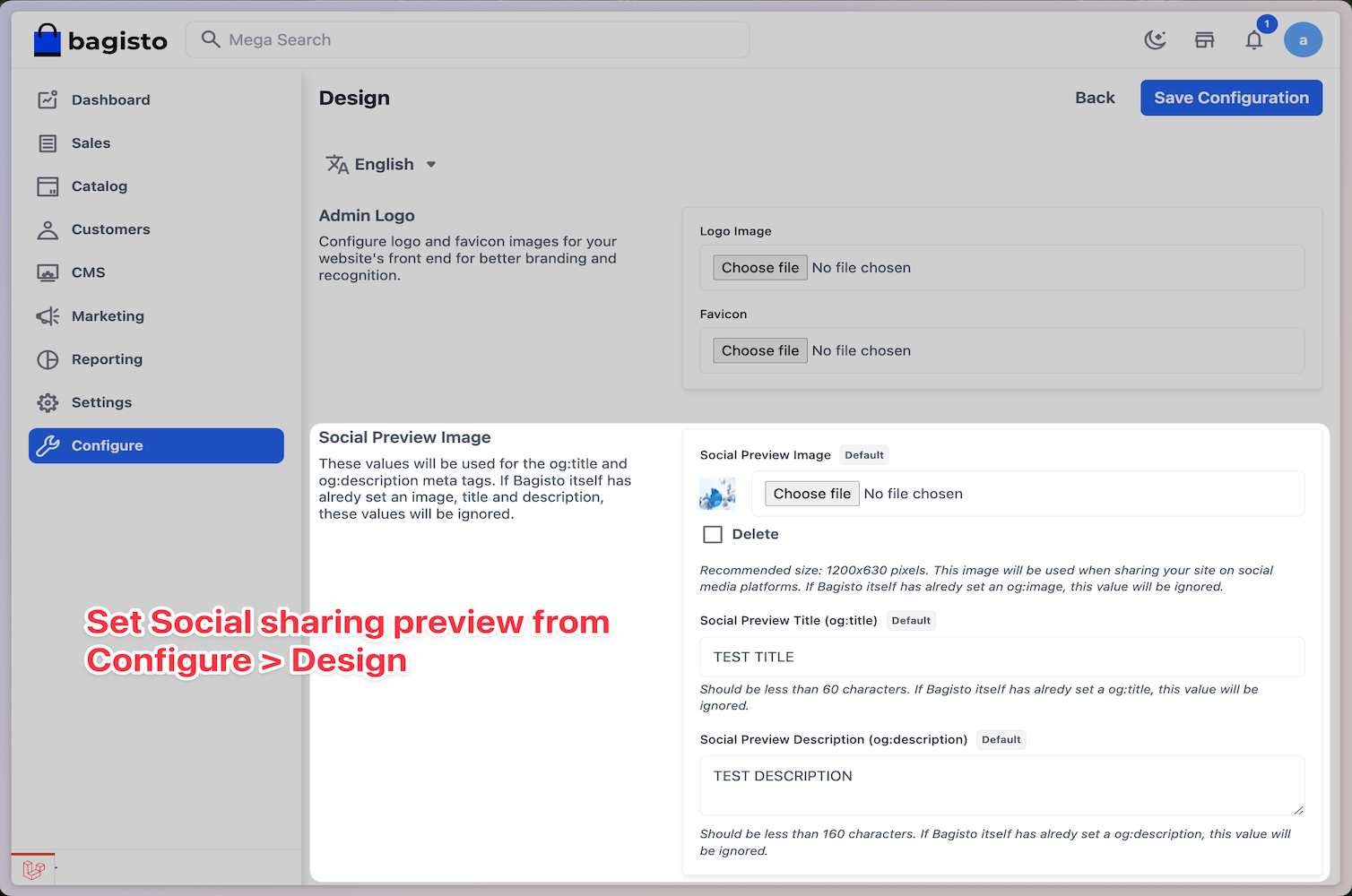 Bagisto Open Graph – Social sharing preview Slider Image 0