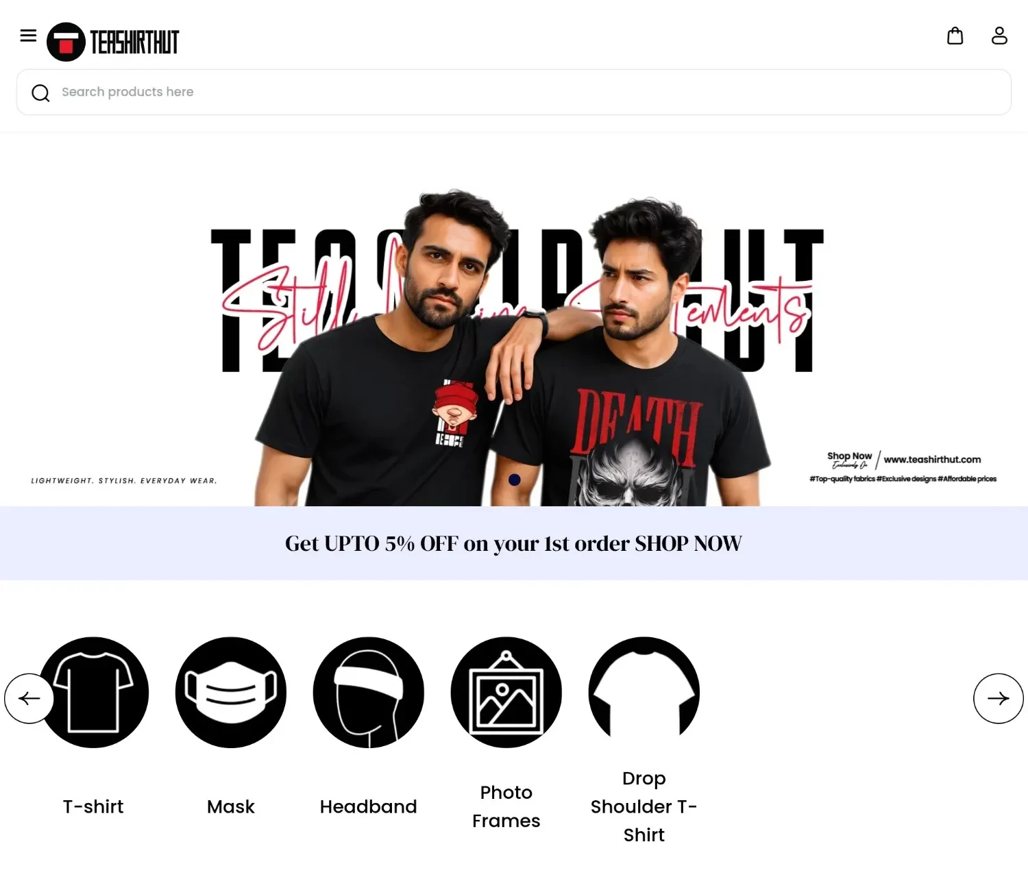 TeaShirtHut-case-study-store