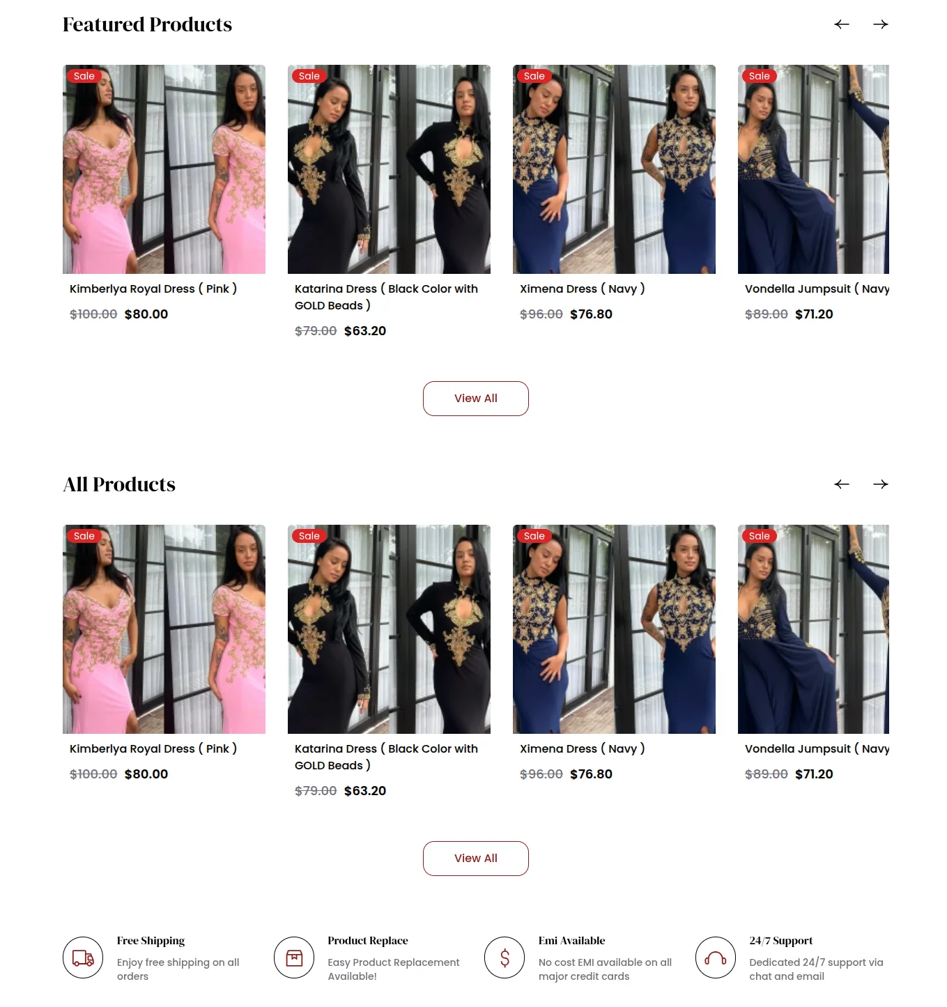 featured products