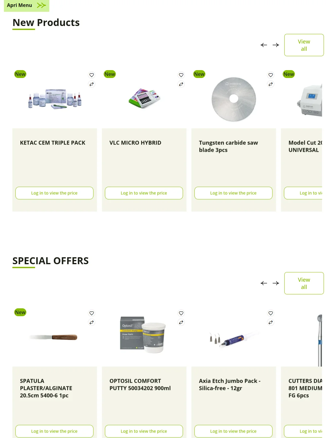 homepage