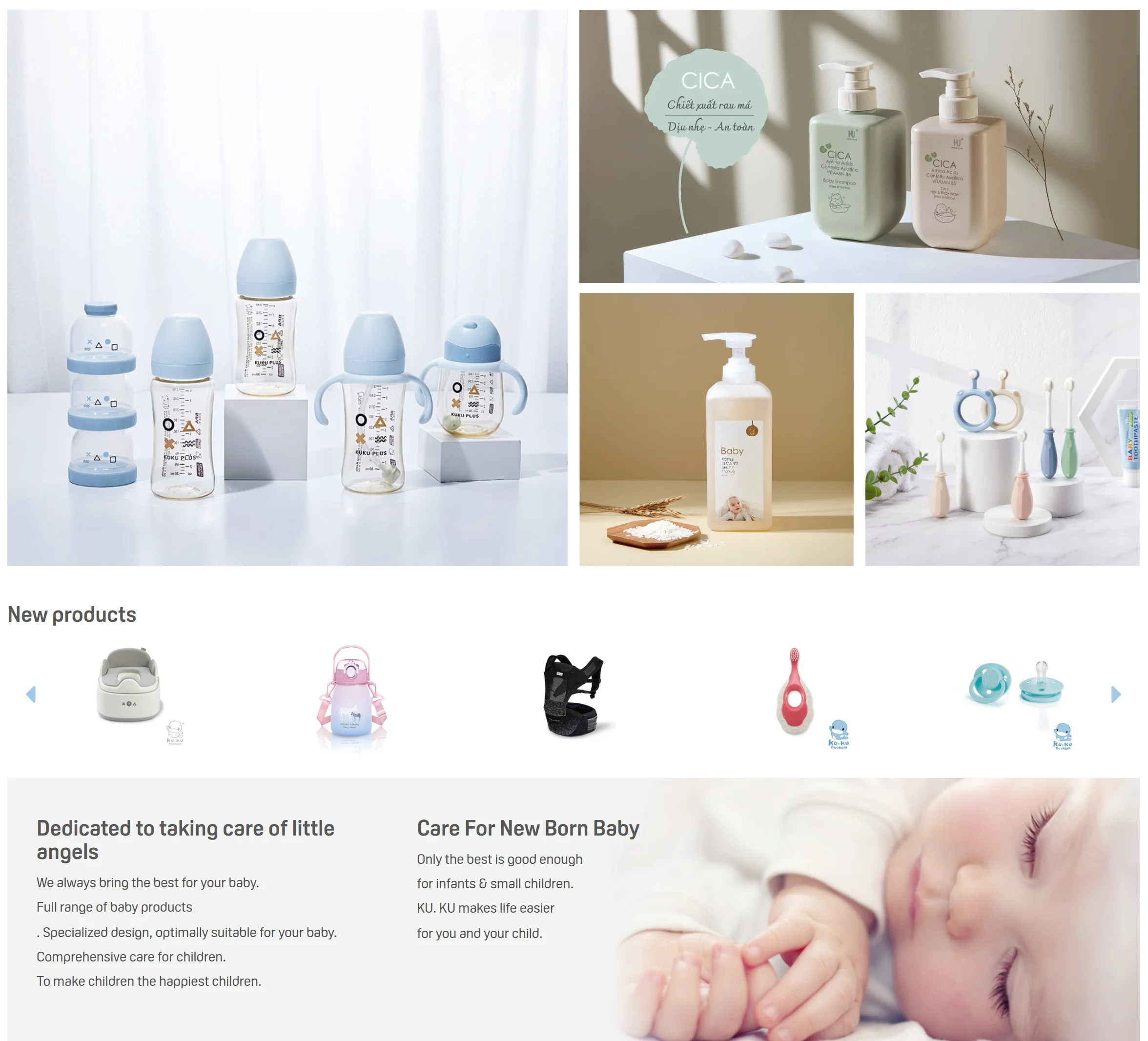 ku-ku-duckbill-babycare-content-management-system