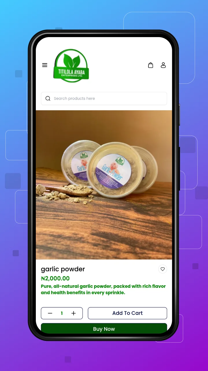 mobile view