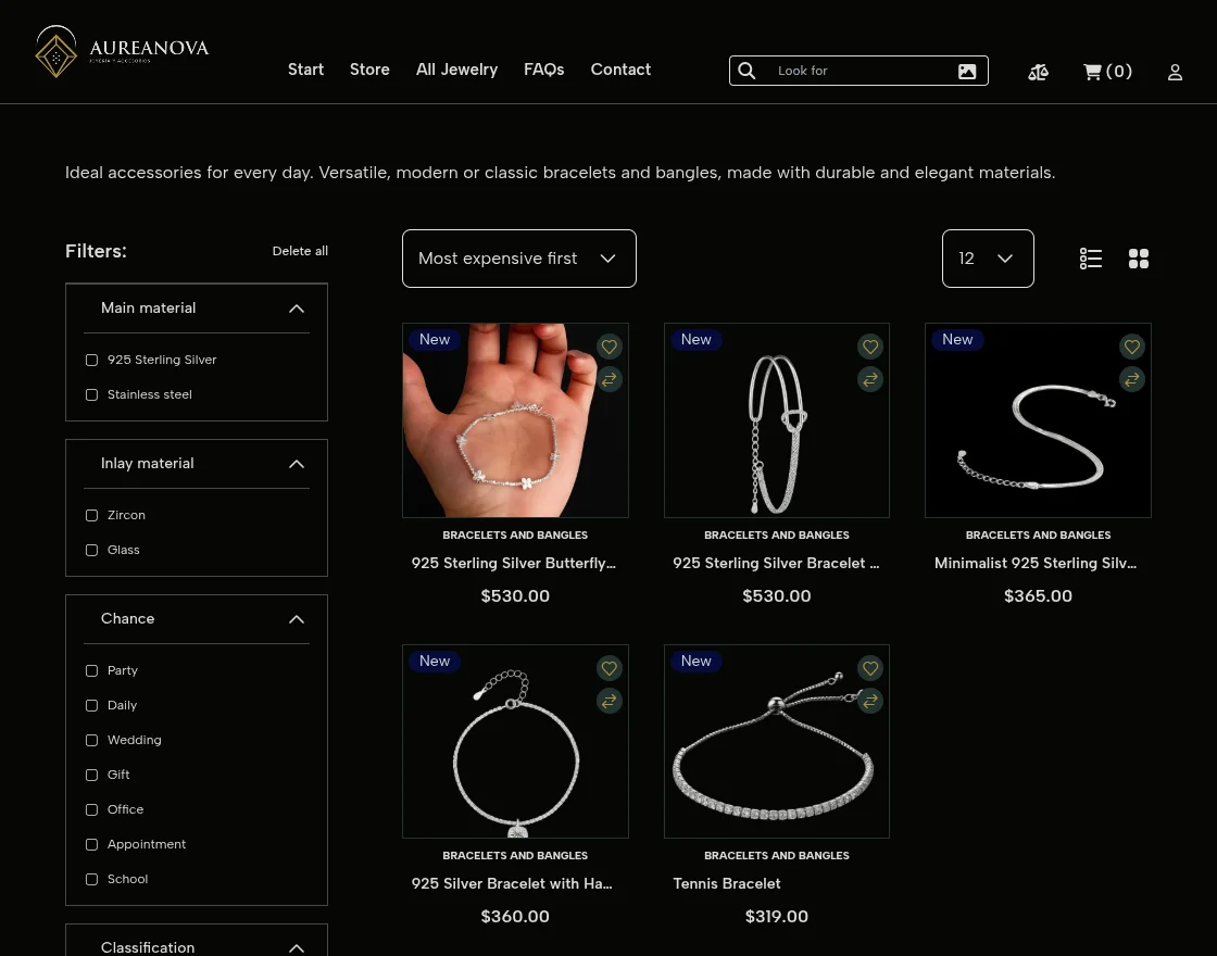 aureanova category page