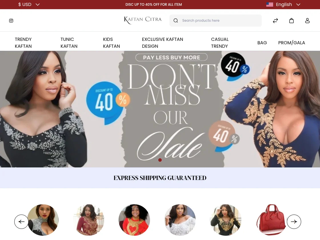 homepage
