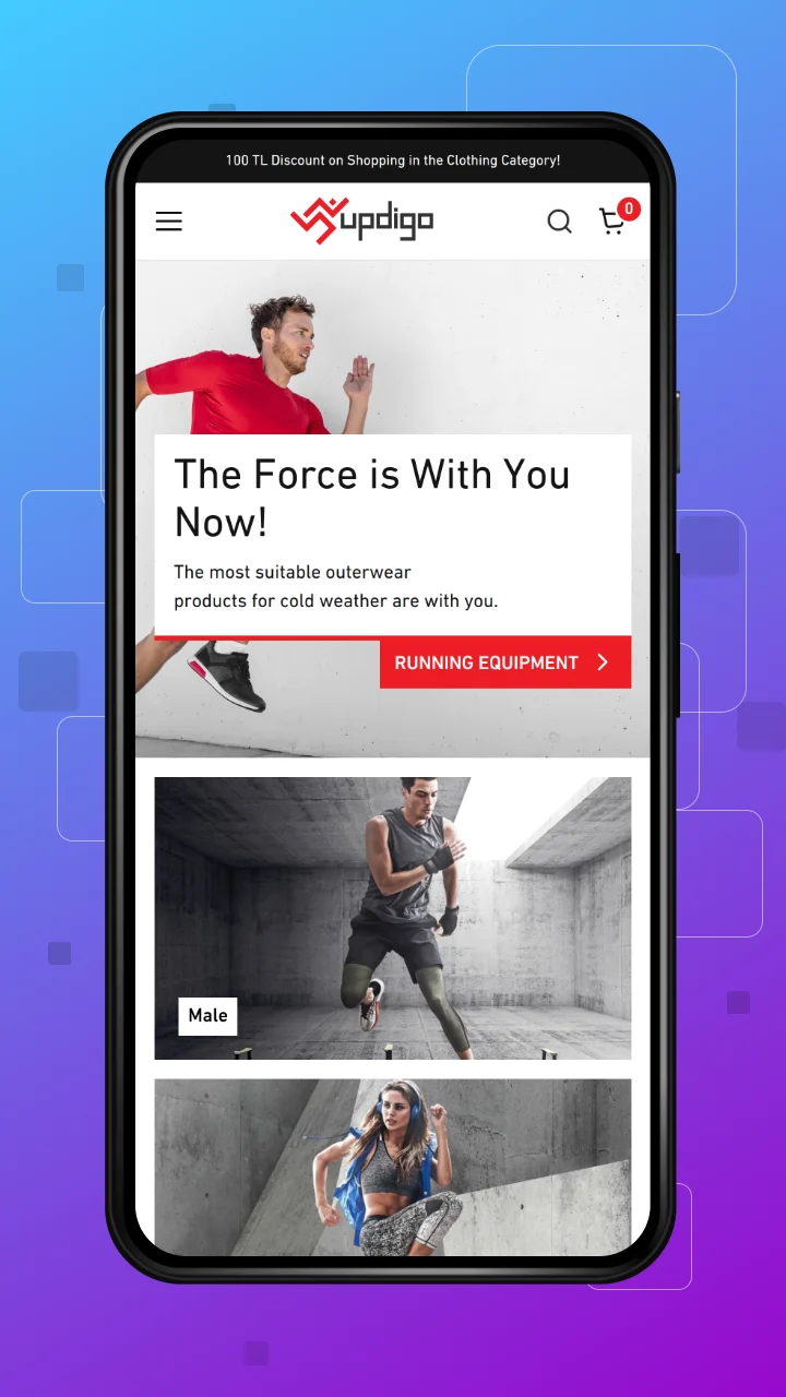 phone layout