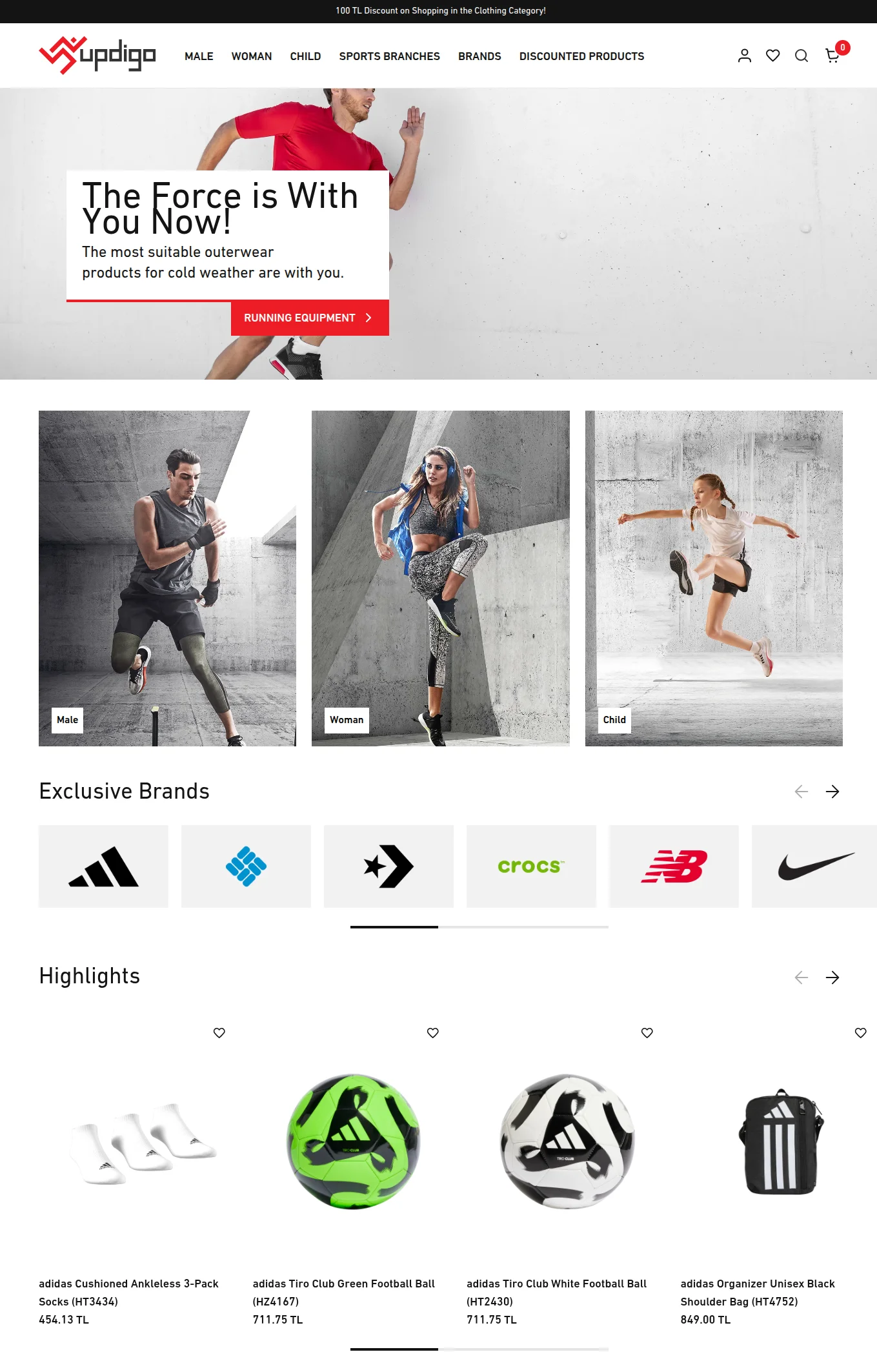 updigo homepage