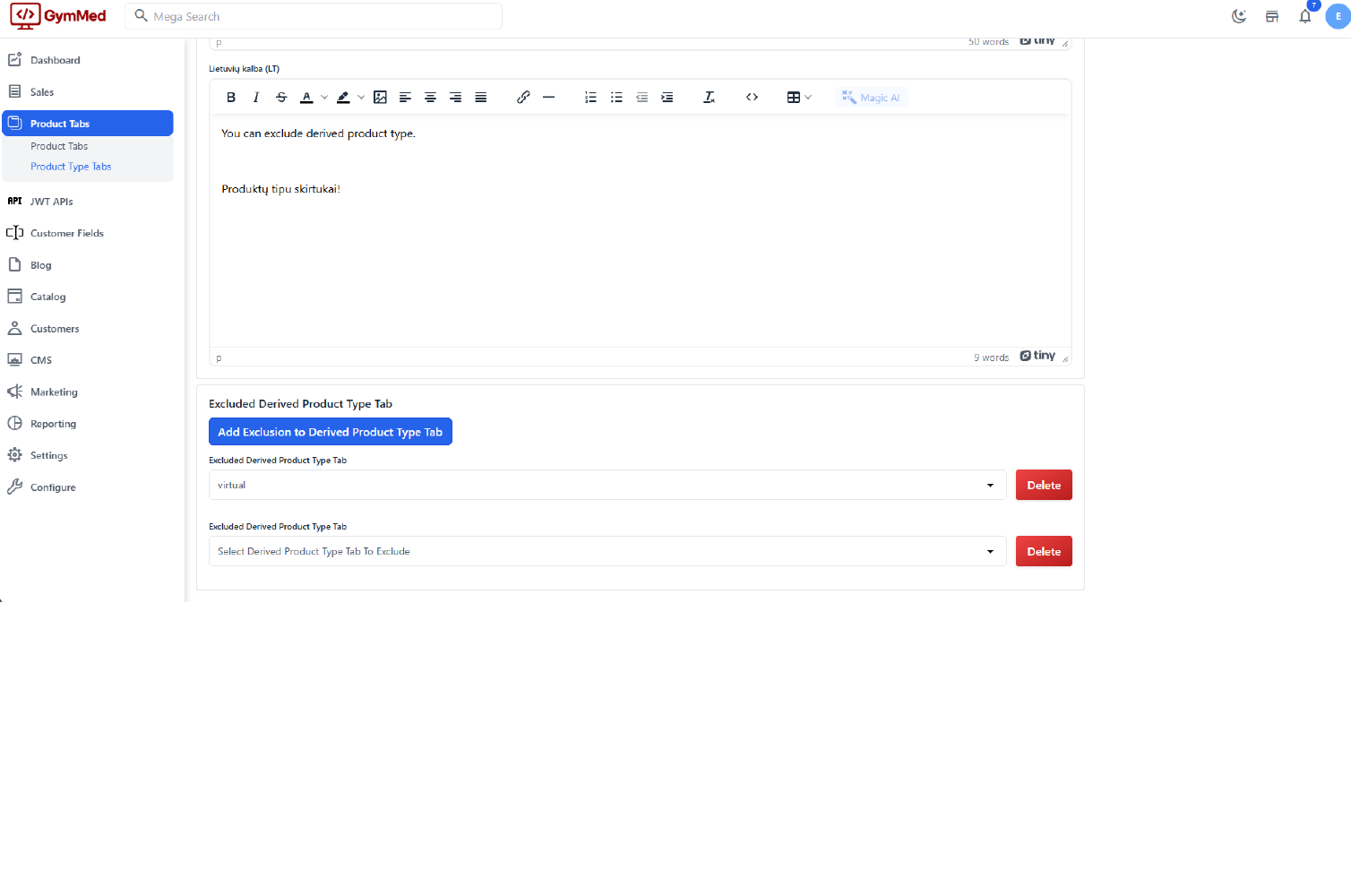 Bagisto Product Tabs Extensions Slider Image 7