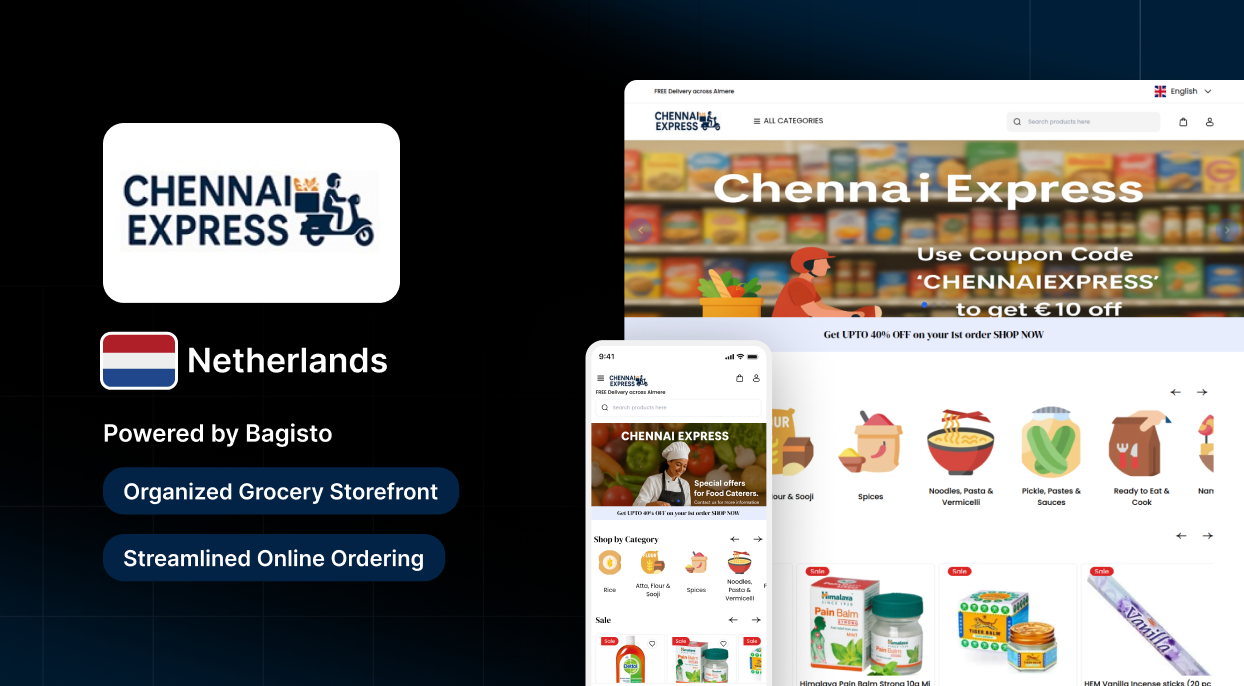 Chennai Express: Netherlands-Based Online Indian Grocery Store
