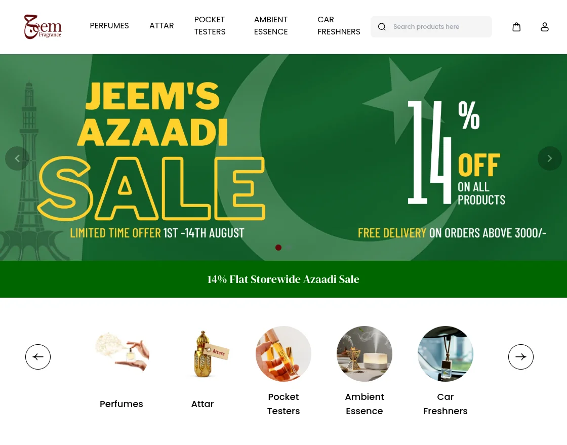 jeem-fragrance-case-study-store