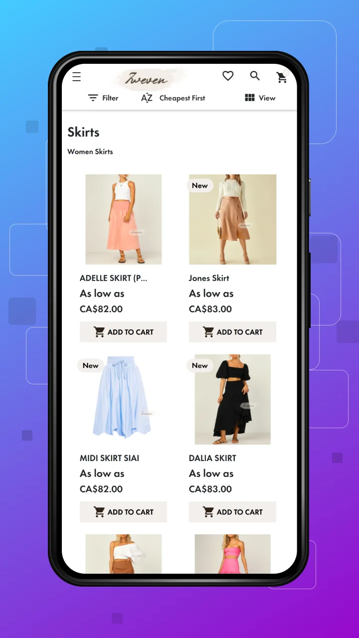 category page