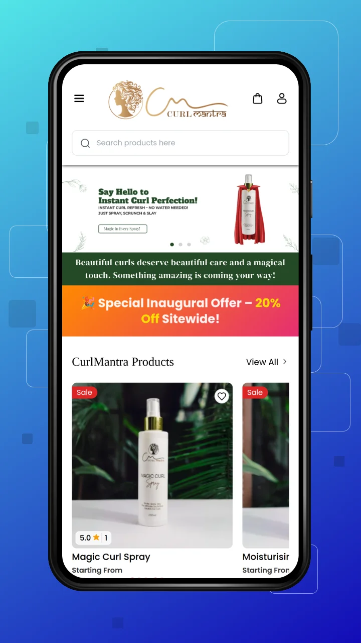 curl-mantra-bagisto-casestudy-home-page
