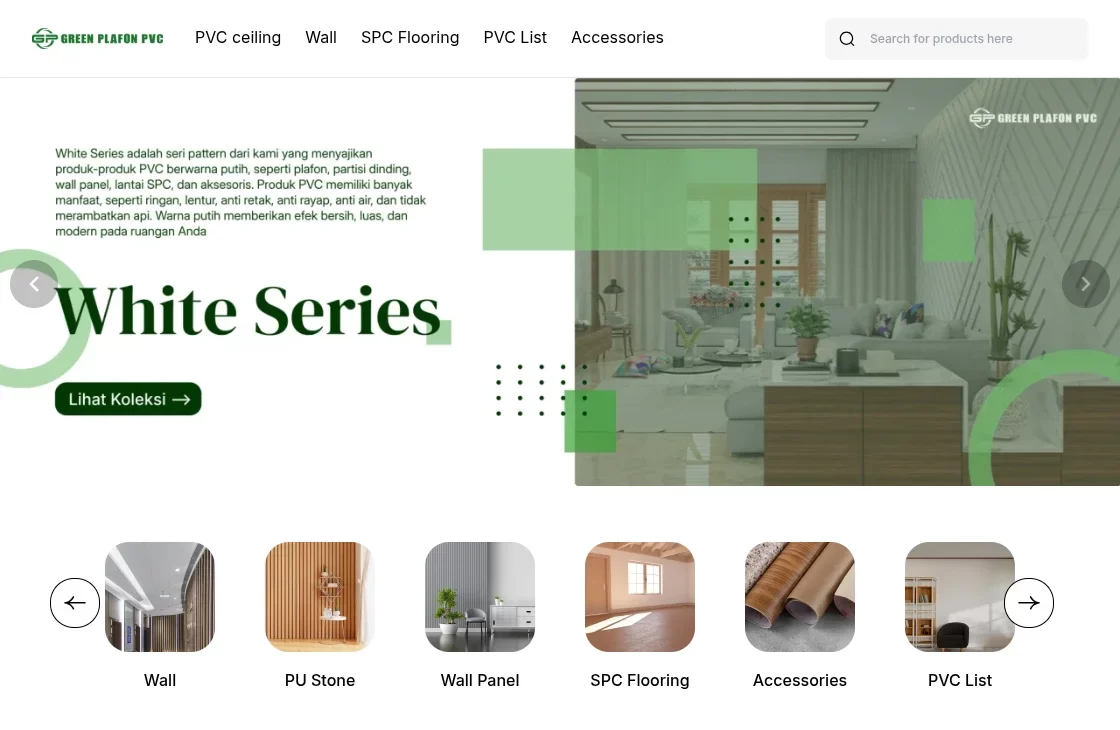 green-plafon-pvc-case-study-store